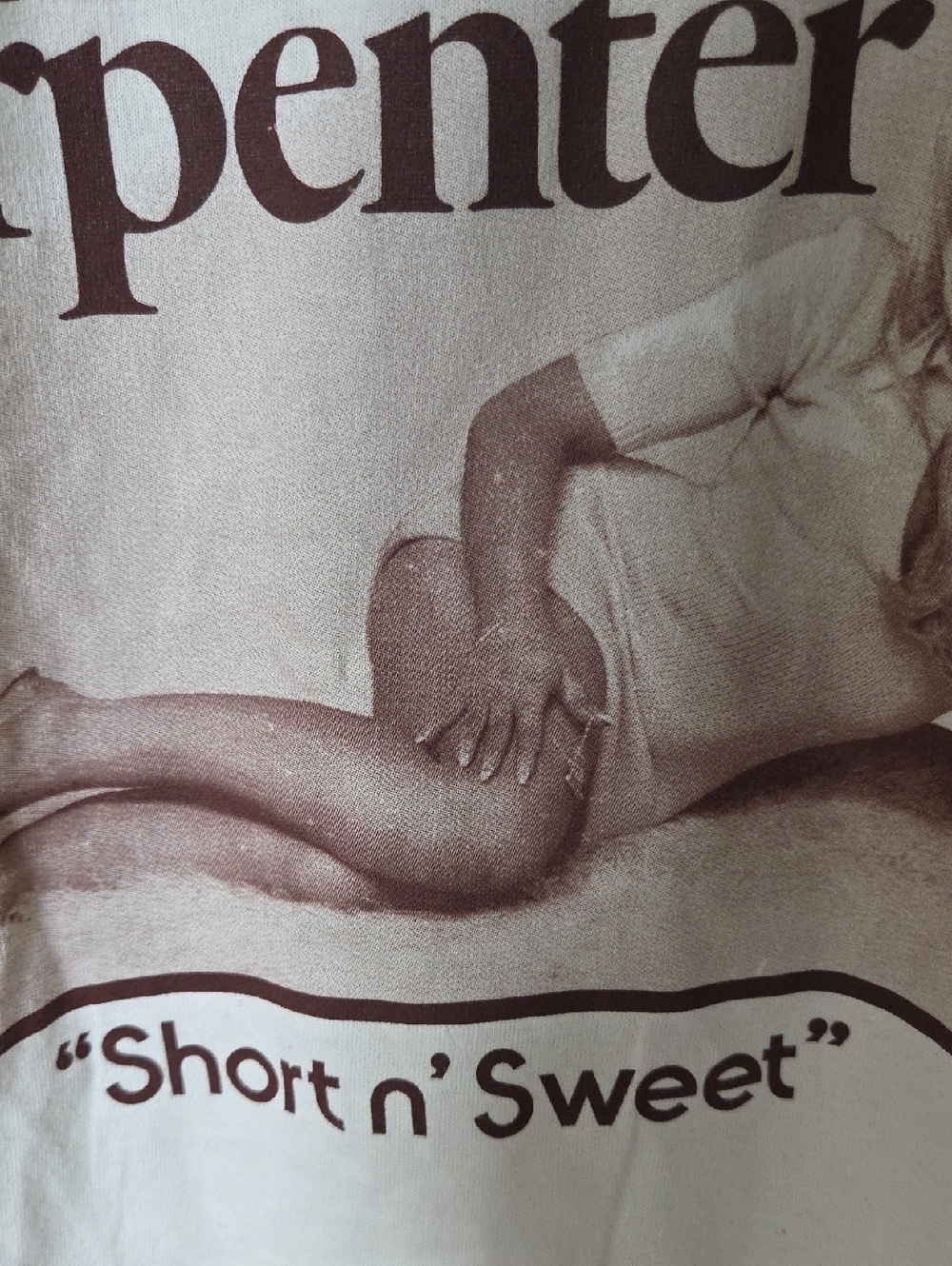 Sabrina Carpenter Short And Sweet Offical Shirt Womens Small - Picture 2 of 5
